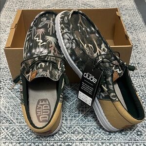 Hey Dude Men's Wally Funk Oasis